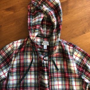 LLBean Small Relaxed flannel jacket